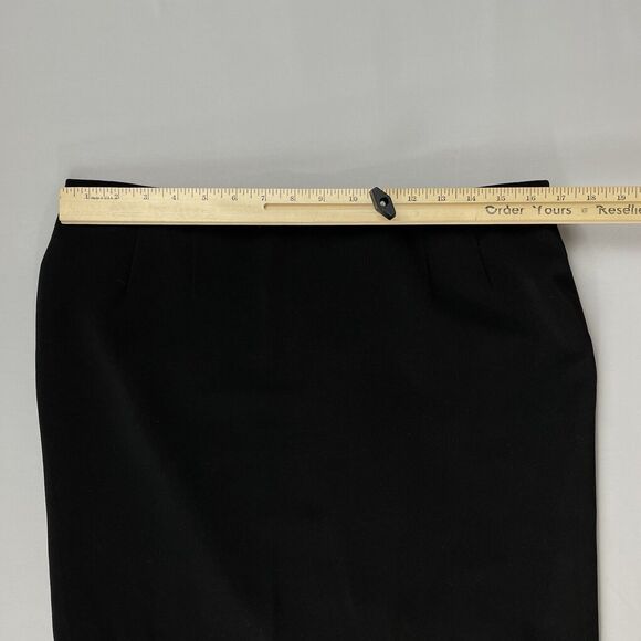 TAHARI ARTHUR S. LEVINE Long Skirt Business Suit Women’s 14 Black Vintage - Picture 16 of 16